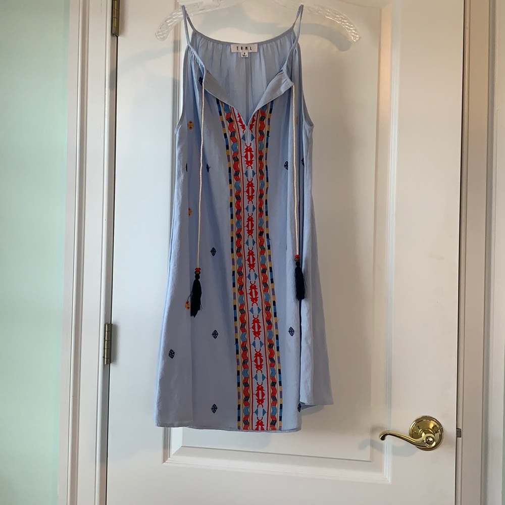 Light blue dress